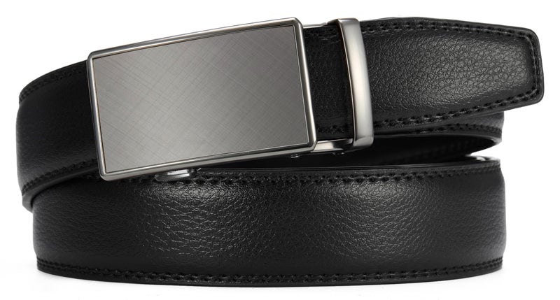 CHAOREN Mens Belt - Mens Ratchet Belt Leather 1 3/8" for Dress Pant - Micro Adjustable Belt Fit Everywhere - Image 5